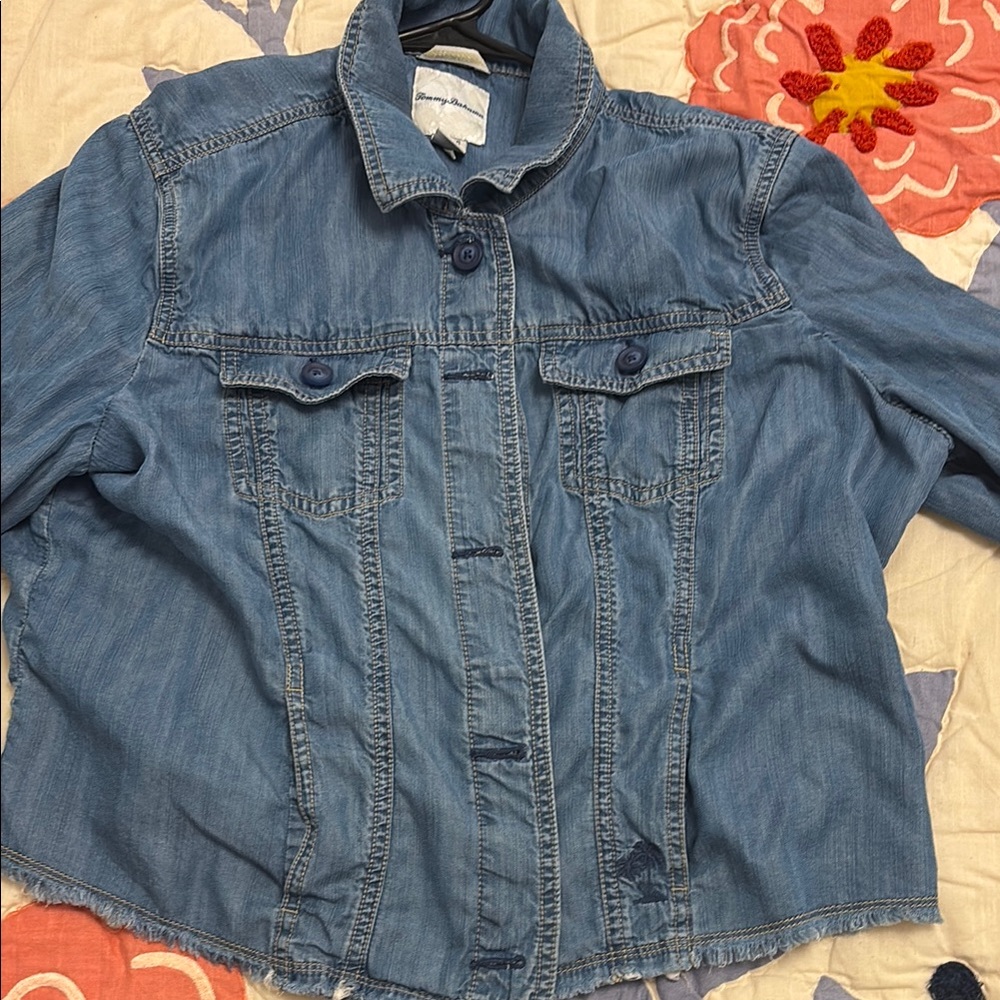 Tommy Bahama Light Blue Denim Shirt